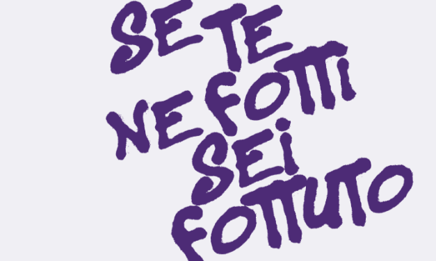 Se te ne fotti sei fottuto. La campagna Ree di Erion Weee